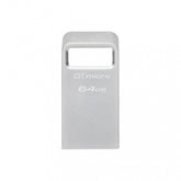 Memoria Flash Kingston 64Gb Dtmicro 3.2 Gen 1 Metalica (DTMC3G2/64GB)